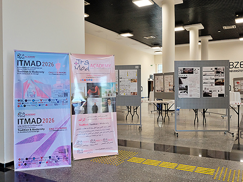 1. GTÜ Kongre ve Kültür Merkezi’nde gerçekleştirilen ITMAD konferans alanından bir görünüm